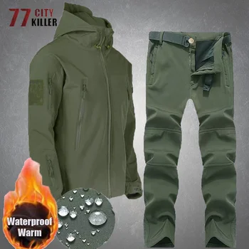 Армейские тактические водонепроницаемые куртки SoftSell, мужские пальто d, военный спортивный костюм, спортивные брюки Fisin ikin Campin Climbin Pant