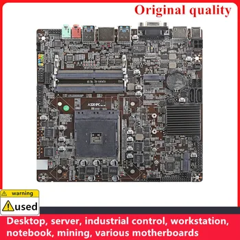 Используется MINI ITX для Onda A320-IPC для материнской платы AMD A320 AM4 32G HDMI VGA DC 19V 7A NAS HTPC M.2 SATA Материнская плата