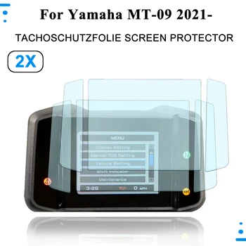 Защитная пленка для приборной панели Мотоцикла 9H От Царапин, 2 Новых Для Yamaha MT-09 MT09 FZ-09 SP 2021 2022 -