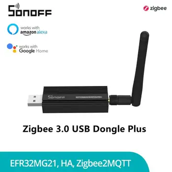 SONOFF ZB Ewelink Dongle-E USB-ключ Zigbee Gateway Usb-ключ Zigbee 3.0 С Поддержкой голосового управления USB для Alexa Google Home