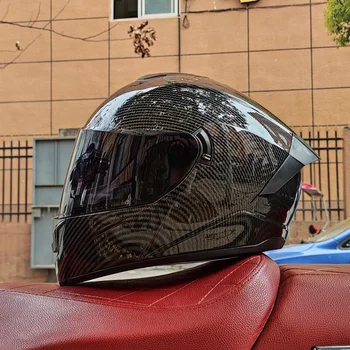Мотоциклетный шлем Гоночный Полный шлем Мотоциклетный Классический Шлем с полным покрытием, Несколько вариантов крутых и красивых шлемов от падения