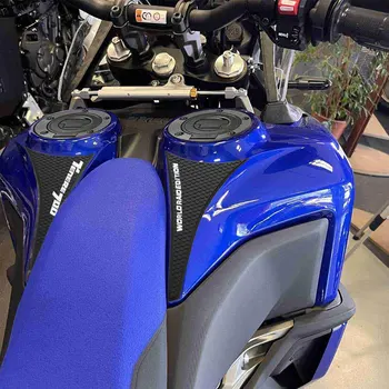 Новые Мотоциклетные нескользящие боковые наклейки на топливный бак, водонепроницаемая накладка, наклейка для Yamaha Tenere 700, TENERE700 2022-2023, боковые накладки для захвата