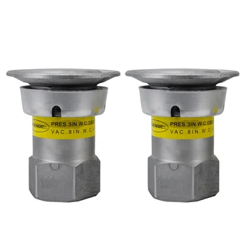 Вакуумный клапан давления (DN50), дышащая крышка, оборудование для рекуперации нефти и газа, детали топливного дозатора, нефтяной огнезащитный клапан