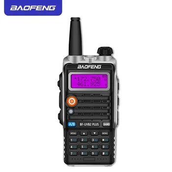 Baofeng UVB2 Plus UV-B2 Портативная рация Водонепроницаемая Двухдиапазонная УКВ/UHF Двухстороннее радио переговорное устройство Ham CB Радио Ручной Приемопередатчик