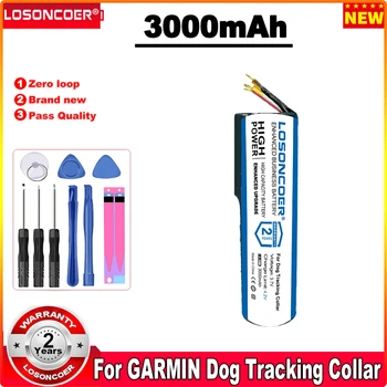 LOSONCOER 361-00099-01 Аккумулятор емкостью 3000 мАч для ошейника для отслеживания собак GARMIN