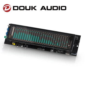Douk Audio 25 ×17 VFD Анализатор звукового спектра Стерео Измеритель уровня звука для Усилителя DIY Матричный дисплей Музыкальный Визуализатор