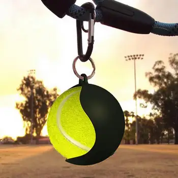 Легкий держатель для теннисных мячей с креплением на поводке для собак без помощи рук Простая установка Зоотовары для активных домашних животных