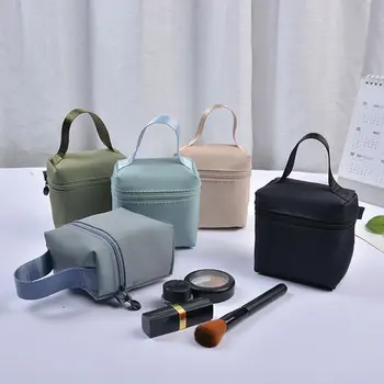 Сумка Модная сумка Большой емкости Для девочек, нейлоновая женская косметичка, косметичка на молнии, сумка для туалетных принадлежностей, Корейская сумка для хранения
