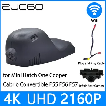 ZJCGO Dash Cam 4K UHD 2160P Автомобильный Видеорегистратор DVR Ночного Видения для Mini Hatch One Cooper Cabrio Convertible F55 F56 F57