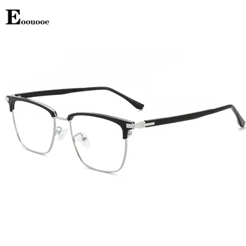 Оправа для очков из металла и TR90, Мужские очки с оптическими линзами, Мультифокальные прогрессивные оптические очки