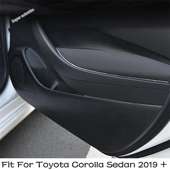 Автомобильная Накладка от удара, Защитная пленка, Защитные Наклейки, Аксессуары из Микрофибры Для Toyota Corolla Седан 2019-2023