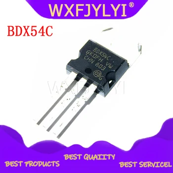 10 шт./лот BDX54C 8A 100V TO-220 на кремниевых силовых транзисторах PNP