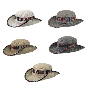 Ковбойская весенняя солнцезащитная шляпа для девочек, стираемая джинсовая шляпа для мальчиков в стиле хип-хоп