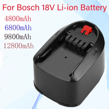 18V 12800mAhLi-Ion Akku für Bosch18V PBA PSB PSR PST Bosch Home &Garten Werkzeuge (nur für Typ C) AL1830CV AL1810CV AL1815CV