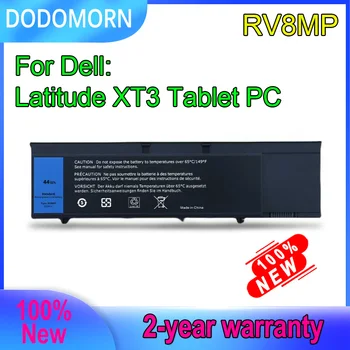 DODOMORN Новый Аккумулятор для Ноутбука RV8MP Dell Latitude XT3 Tablet PC 1NP0F 37HGH H6T9R 11,1 V 44Wh Сменные литий-ионные аккумуляторы
