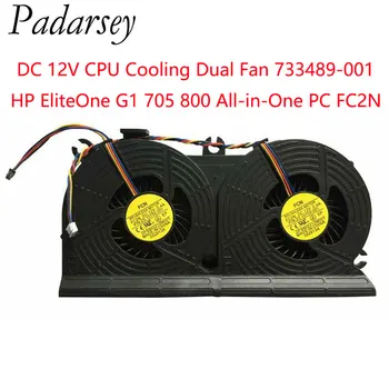 Pardarsey Замена Процессора Ноутбука Охлаждающий Двойной Вентилятор Для HP EliteOne G1 705 800 ПК 