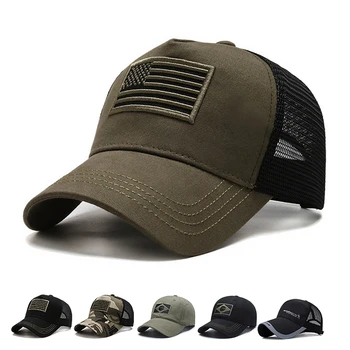 Бейсбольная кепка Mash Для мужчин и женщин, тактическая армейская шляпа для папы в стиле милитари США, Американский флаг, шляпа Унисекс в стиле хип-хоп, спортивные уличные шляпы gorras hombre