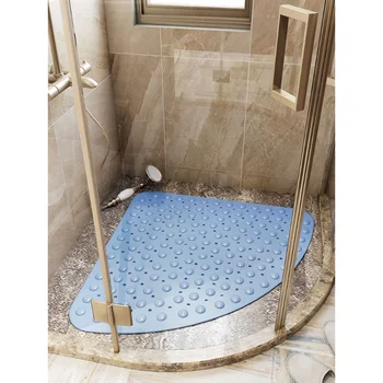 Нескользящий коврик для ванной комнаты с вентилятором, без запаха, Коврик для пола в туалете, коврик для душевой, Бытовая ванна, Коврик для ног в туалете, коврик для ванной, простой коврик