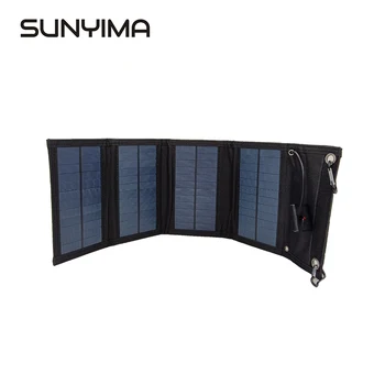 SUNYIMA 5 В USB Поликремниевый Источник Питания Солнечная Складная Сумка 10 Вт Солнечная Панель Солнечная Зарядка Сокровище Солнечная Фотоэлектрическая Для Телефона