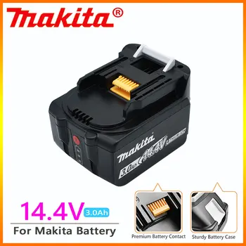 14,4 В Makita 3000 мАч BL1430 BL1415 BL1440 196875-4 194558-0 195444-8 3.0Ah14.4 В Makita аккумуляторная батарея для светодиодного индикатора