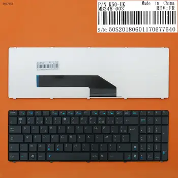 FR Французский AZERTY Новая Сменная Клавиатура для Ноутбука ASUS K50 K51 K50AB K50AD K50AF K50C K50IN K50IJ K50IN Черный