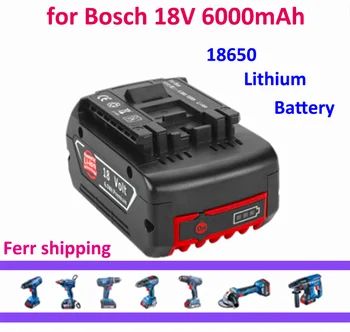 Новое зарядное устройство 2023 для Электродрели Bosch 18V 10000mAh Литий-ионный Аккумулятор BAT609, BAT609G, BAT618, BAT618G, BAT614, Зарядное устройство 2607336236