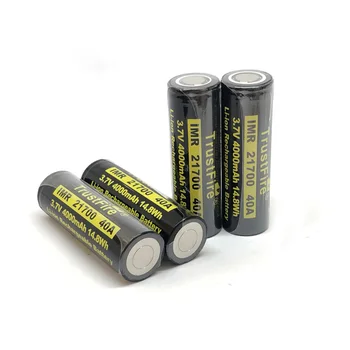 TrustFire IMR 21700 40A 3,7V 4000 mah 14,8Wh Литиевая Аккумуляторная батарея для Игрушек/Электроинструментов Li-ion Batteries