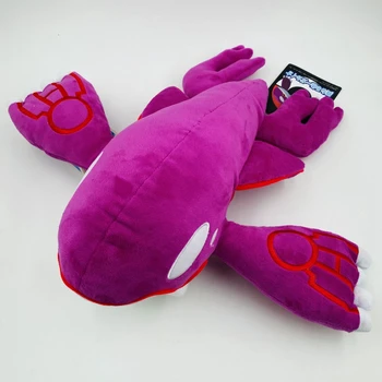 37 см TAKARA TOMY Pokemon Плюшевые игрушки Kawaii Kyogre Фиолетовая коллекция мягких кукол Подарок на День рождения для детей