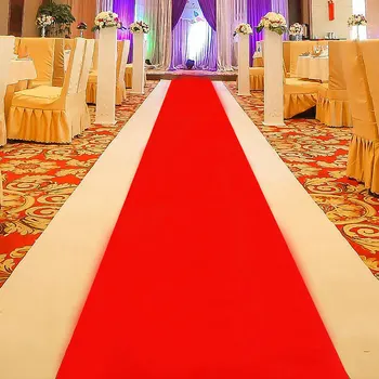Многоразмерный красный уличный ковер Star Carpet для свадьбы, отеля, кинофестиваля, коридора, празднования, украшения мероприятий, одноразовый ковер