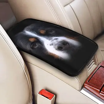 Накладка на подлокотник центральной консоли автомобиля Bernese Mountain Dog, защитная накладка на подлокотник сиденья, универсальная автомобильная отделка, подходит для M