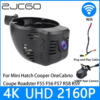 ZJCGO Dash Cam 4K UHD 2160P Автомобильный Видеорегистратор DVR Ночного Видения для Мини-Хэтча Cooper One Cabrio Coupe Roadster F55 F56 F57 R58