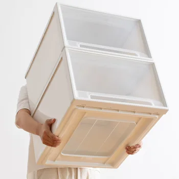 Jul2908 Ящик для хранения Выдвижной шкаф Пластиковый ящик для хранения одеяла для домашней одежды