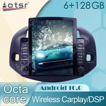 Android 10,0 Автомобильный Мультимедийный Плеер Стерео Для Toyota RAV4 2005-2013 Автомобильный Радиоприемник GPS Navi Беспроводное Головное устройство Carplay DPS NO 2Din