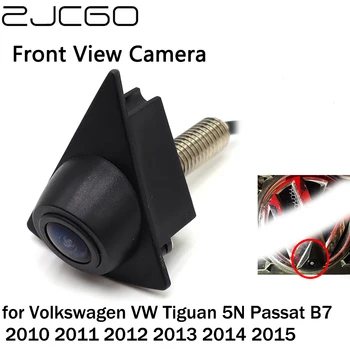 ZJCGO Автомобильный Вид Спереди с ЛОГОТИПОМ Парковочная Камера AHD 1080P Ночного Видения для Volkswagen VW Tiguan 5N Passat B7 2011 2012 2013 2014 2015