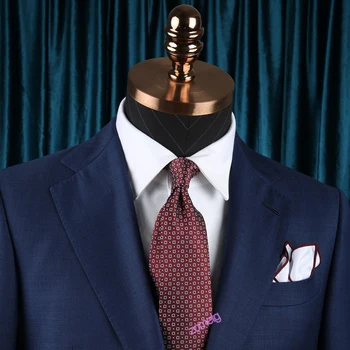 Галстуки Мужские галстуки zometg Модные Свадебные галстуки Деловой галстук Полосатый галстук для мужчин Синие галстуки