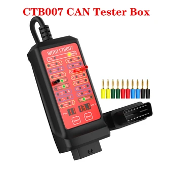 WOYO CTB007 CAN Тестер Настроек Контактов Диагностический Инструмент OBD2 16Pin Break Out Box Обнаружение Связи Сканер Автоматической Диагностики ECU