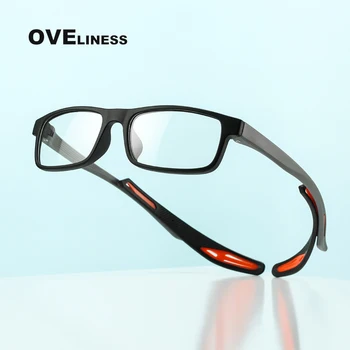 Модные спортивные очки в оправе для мужчин, Оптический баскетбол, мужские оправы для очков, очки для близорукости, очки по рецепту tr90
