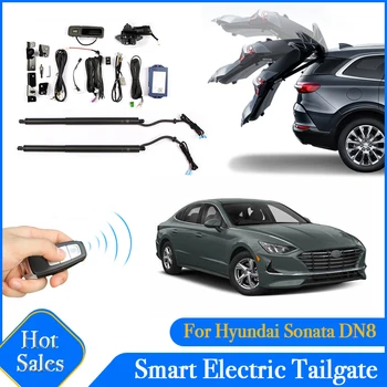 Автомобильное Силовое Открывание Багажника, Электрическая Всасывающая Задняя Дверь, Интеллектуальная Стойка Подъема Задних Ворот Для Hyundai Sonata DN8 2019 ~ 2022 Special