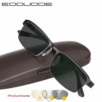 Солнцезащитные очки Переходного типа, Фотохромные Очки для чтения для Мужчин, Дальнозоркость, Пресбиопия с диоптриями, Уличные Очки для Пресбиопии