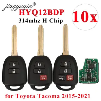 jingyuqin 10шт HYQ12BDP Для Toyota Tacoma/Tacoma Combo RAV4 Kluger Higlander 314 МГц Чип Дистанционного ключа Автомобиля 89070-42880 04020