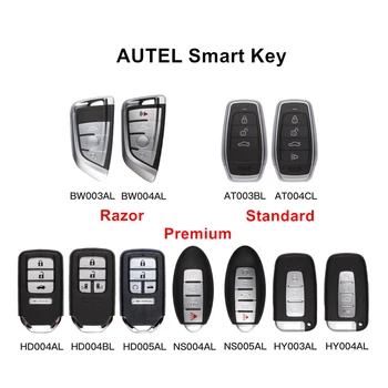 Универсальные многомодельные Интеллектуальные дистанционные автомобильные ключи серии AUTEL IKEY для AUTEL MaxiIM KM100 для BMW/HONDA/NISSAN/Hyundai