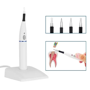 Стоматологический резак для гуттаперчи с 4 наконечниками Беспроводной Резак для десен Endo Heated Pen, Растворяющий Прерыватель, инструменты для отбеливания зубов