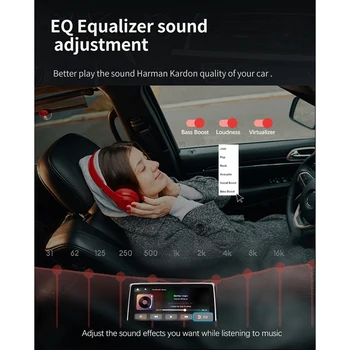 Автомобильная система Carplay Ai Box Android 10 Iptv Netflix Youtube, встроенный GPS, Подключи и играй, 4G Lte, двойной Bluetooth Для BMW