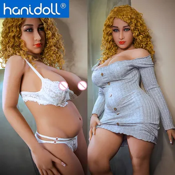 Секс-куклы Hanidoll 140 см Реалистичная секс-кукла из ТПЭ с прикладом, Киской, Влагалищем, Оральными секс-игрушками для взрослых, для мужчин, Силиконовая кукла любви, реальная жизнь