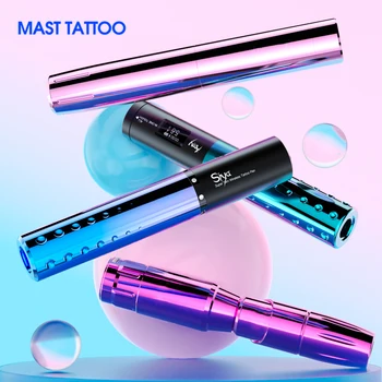 Серия Mast Tattoo Tour Машина для перманентного макияжа, Вращающаяся ручка для татуировки с беспроводным набором питания для татуировки, Беспроводная машина для перманентного макияжа