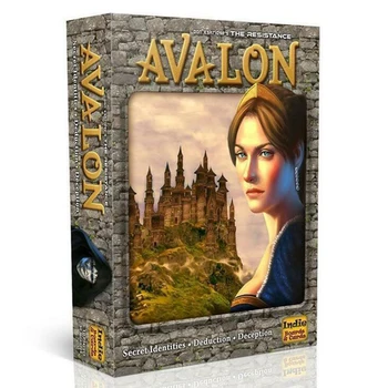 Новая настольная игра Resistance Avalon coup Семейная интерактивная карта для настольной игры на английском языке Resistance Avalon