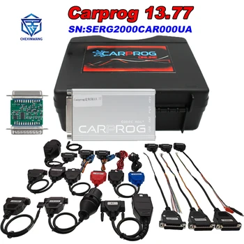 CARPROG V13.77 SERG2000CAR000UA Полный Адаптер Бесплатный онлайн-Программатор Keygen для Подушки безопасности/Приборной панели/IMMO Auto Repair ECU Chip Tuning Tool