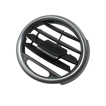 Вентиляционная решетка приборной панели автомобиля для Porsche Cayman Boxster 987 2006-2012 991552100 Черный + хром