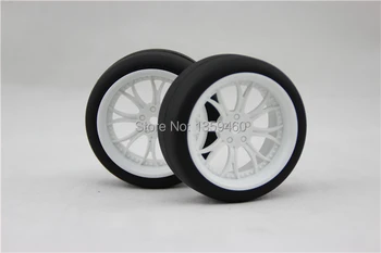 Новый дизайн, 4 шт., высокоскоростные шины для дрифта RC1/10, обод колеса WDYNW со смещением 3 мм (материал Белый), подходит для дрифт-автомобиля 1:10