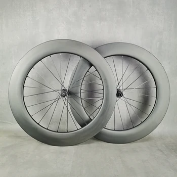 700C карбоновые колеса глубиной 80 мм, дорожный дисковый тормоз шириной 25 мм, велосипедная решающая/трубчатая/бескамерная карбоновая колесная пара со ступицами shiman0 11s